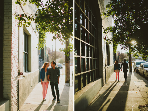 Los Angeles Art District Engagement Photographer