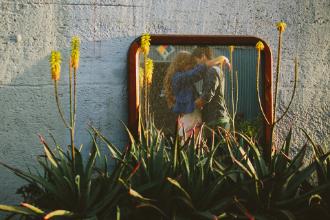 Los Angeles Art District Engagement Photographer