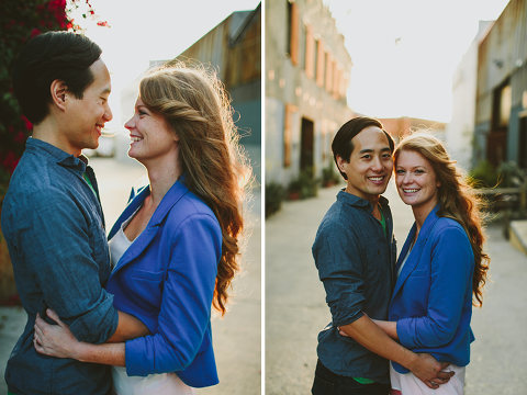 Los Angeles Art District Engagement Photographer